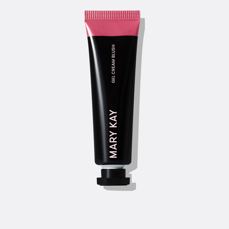 Limited-edition Mary Kay Gel Cream Blush in Passionfruit against white background