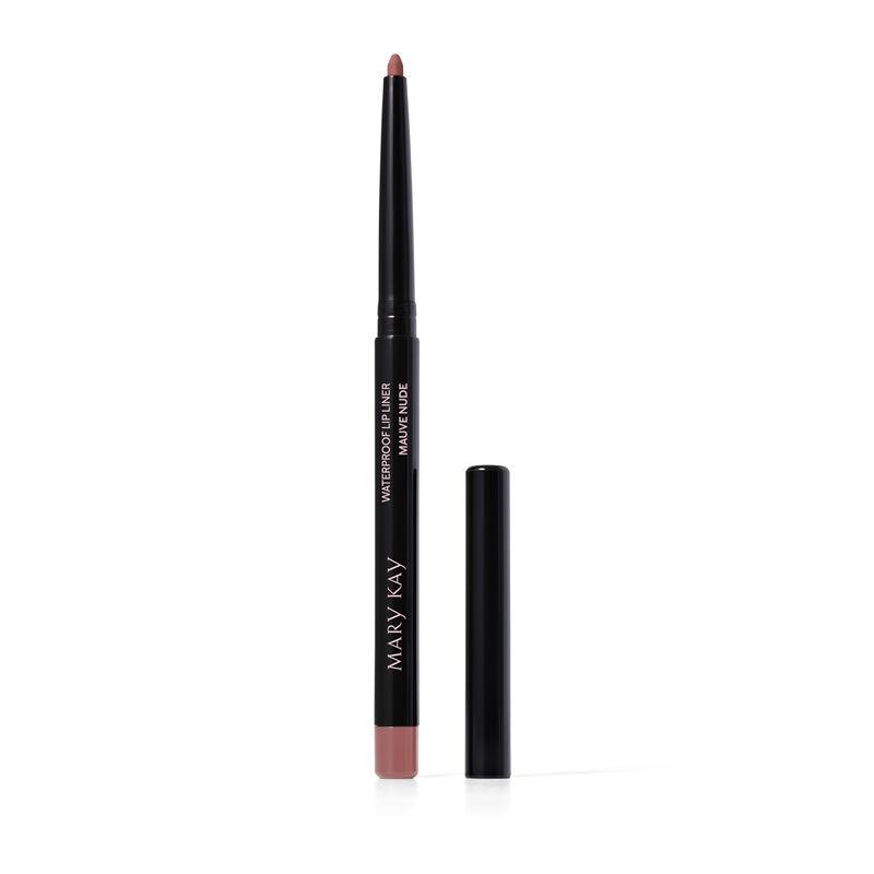 Uncapped Mary Kay Waterproof Lip Liner in Mauve Nude against plain background image number null